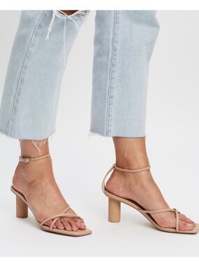 Tony Bianco Nude Summer Heel- 8.5